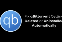 fix qBittorrent getting deleted or uninstalled automatically