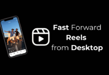 Fast Forward Reels from Desktop