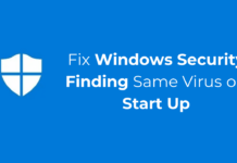 Fix Windows Security Finding Same Virus on Start Up