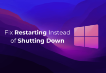 Fix Restarting Instead of Shutting Down