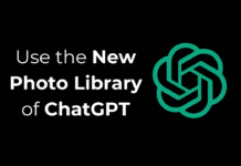 Use the New Photo Library of ChatGPT