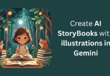 Create AI StoryBooks with illustrations in Gemini