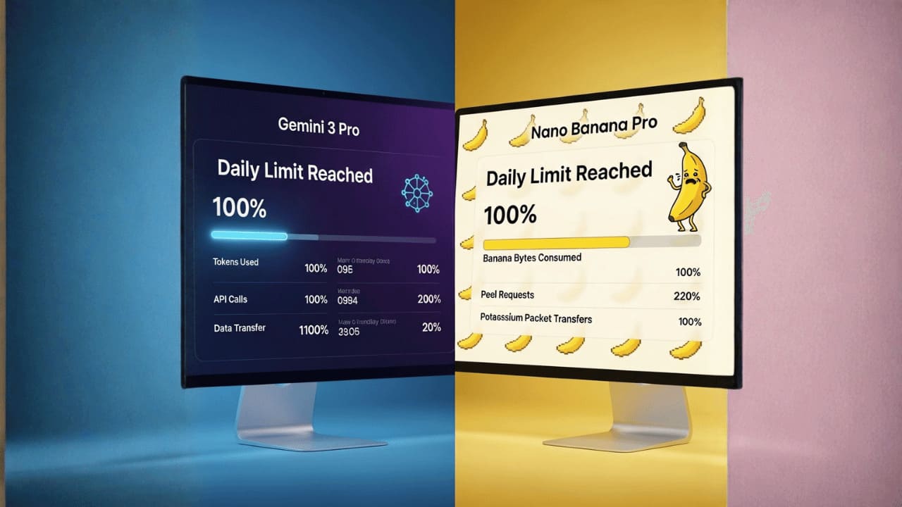 Gemini 3 Pro and Nano Banana Pro Daily Limits (Free)