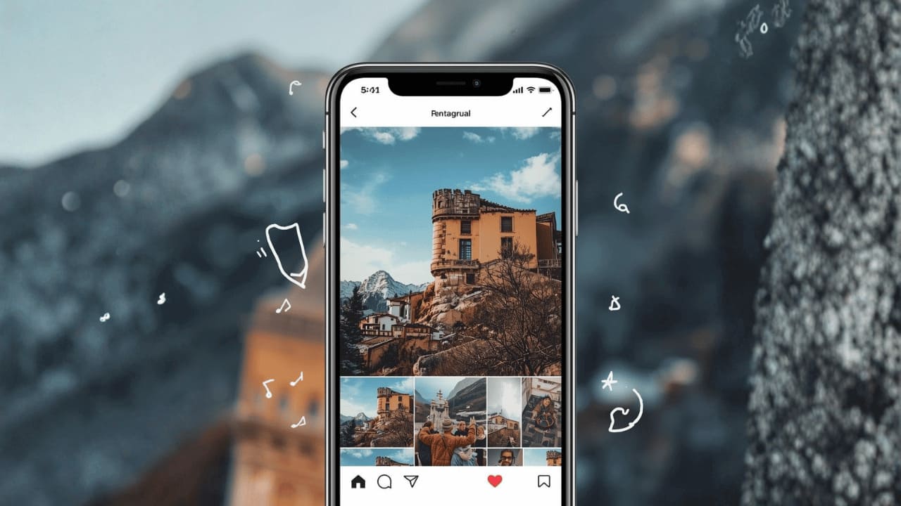 How to Create Photo Carousel on Instagram with Background Music