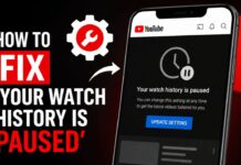 How to fix ‘Your watch history is paused’ on YouTube How to fix Your watch history is paused on YouTube