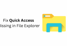Quick Access Missing in File Explorer? 6 Ways to Fix it Fix Quick Access Missing in File Explorer