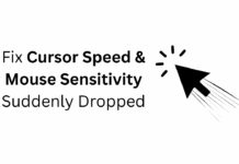 Cursor Speed & Mouse Sensitivity Suddenly Dropped? 7 Ways to fix it How to fix Cursor Speed & Mouse Sensitivity Suddenly Dropped