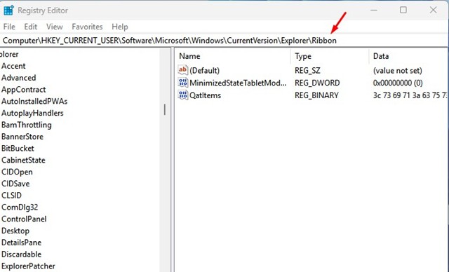 Registry Editor