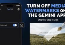 How to Turn Off Media Watermarks on the Gemini App Turn Off Media Watermarks on the Gemini App