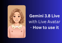 Gemini 3.8 Live with Live Avatar - How to use it